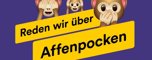 2022 aids hilfe schweiz bag affenpocken banner FIVE AG Full Service Werbeagentur in St Gallen und Zuerich