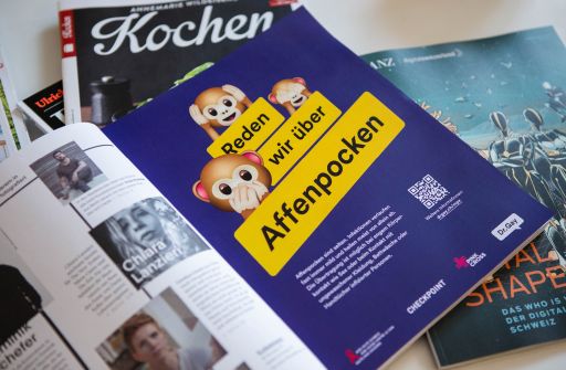 2022 aids hilfe schweiz bag affenpocken inserat FIVE AG Full Service Werbeagentur in St Gallen und Zuerich