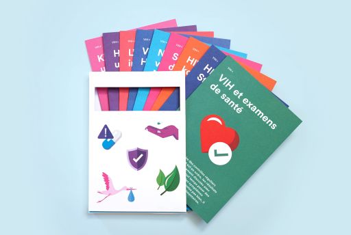 2020 aids hilfe schweiz factsheets mappe FIVE AG Full Service Werbeagentur in St Gallen und Zuerich