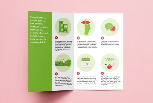 2020 aids hilfe schweiz factsheets seite FIVE AG Full Service Werbeagentur in St Gallen und Zuerich