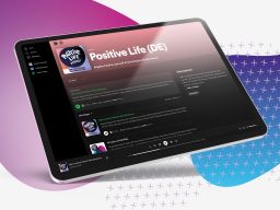 2022 positive life podcast spotify FIVE fullserviceagentur werbeagentur st Gallen zuerich