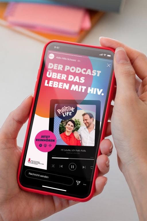2022 positive life podcast instagram FIVE fullserviceagentur werbeagentur st Gallen zuerich