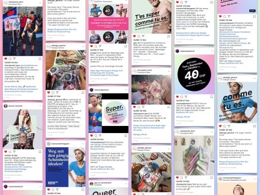 2020 aids hilfe schweiz super kampagne instagram FIVE AG Full Service Werbeagentur in St Gallen und Zuerich