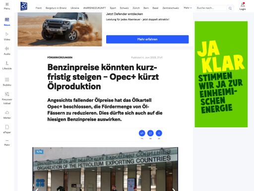 Greenpeace schweiz 2023 klimaschutz kampagne reaktive Banner FIVE AG Full Service Werbeagentur in St Gallen und Zuerich 01