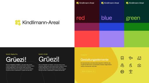 FIVE Kindlimann Areal Branding