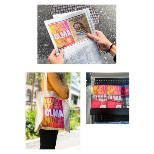 2022 olma kampagne inserat tasche flyer FIVE AG Full Service Werbeagentur in St Gallen und Zuerich